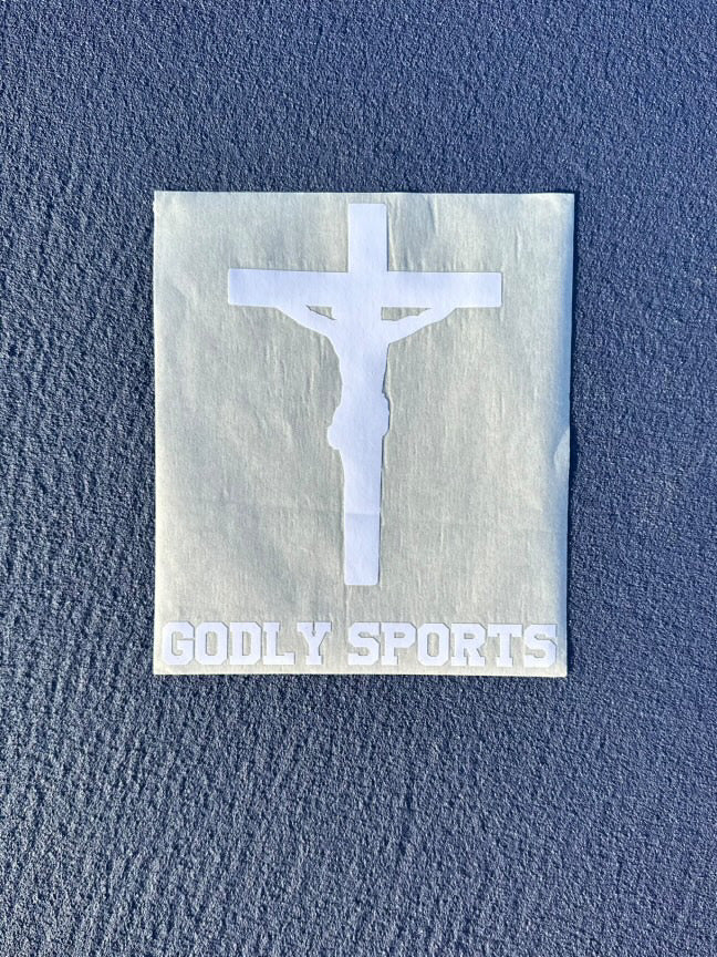 GODLY SPORTS CAR STICKER