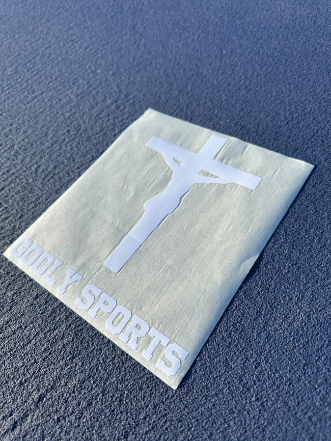 GODLY SPORTS CAR STICKER