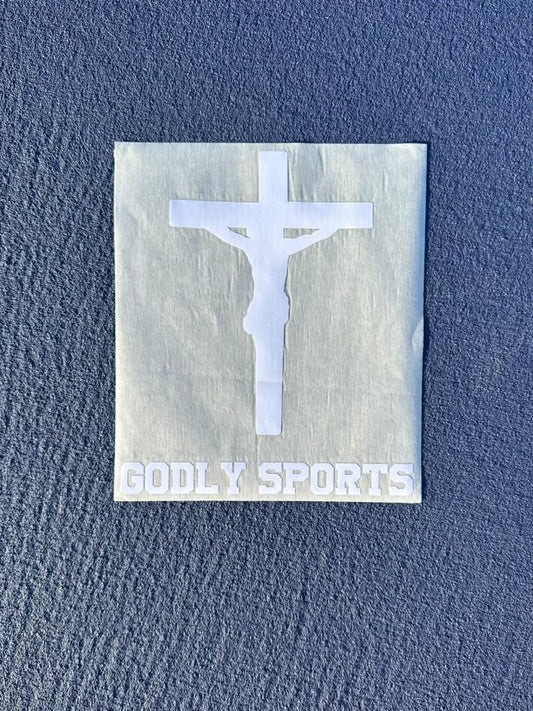 GODLY SPORTS CAR STICKER